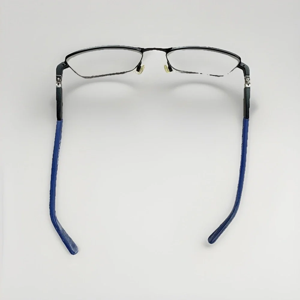 GREG NORMAN Authentic Golf COLLECTION FramesOnly Eyeglasses Blue Metal GN268